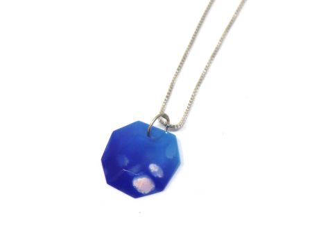 Blue Charm Necklace Online now